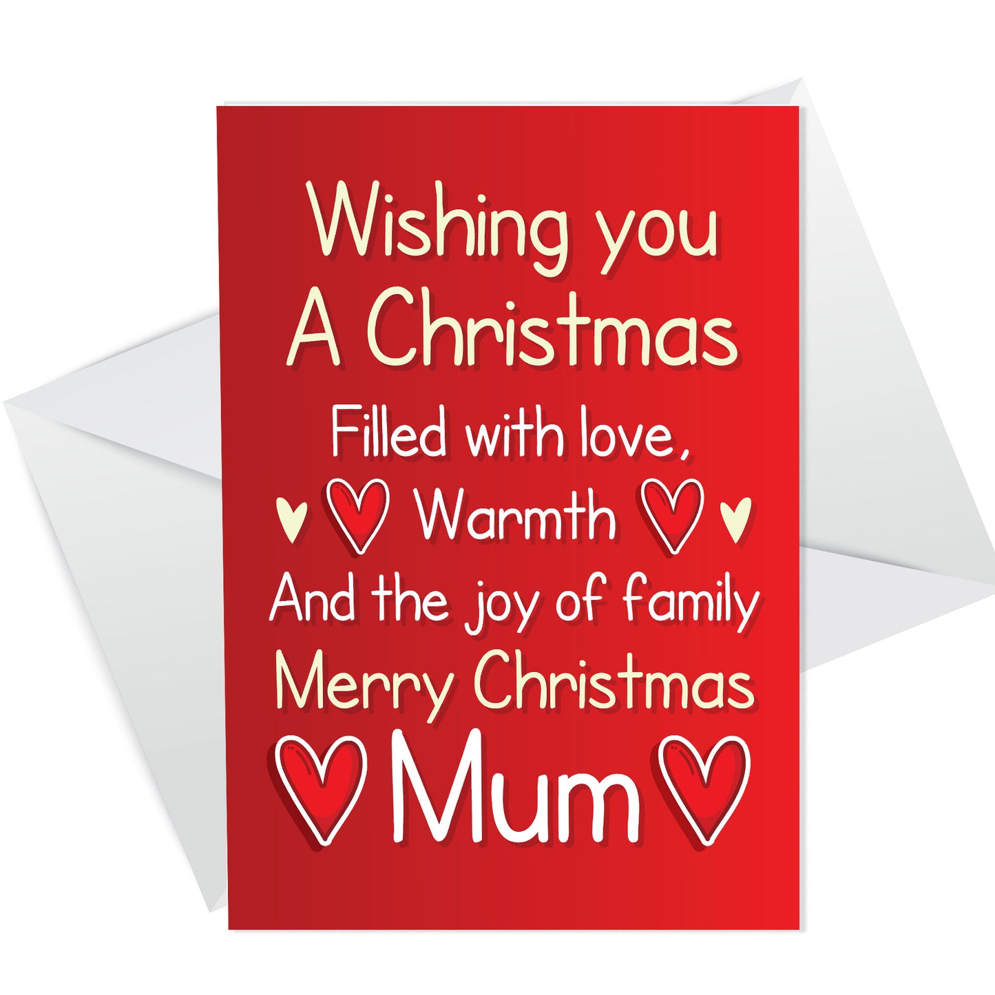 Christmas Cards For Mum From Daughter Son Mum Christmas Card