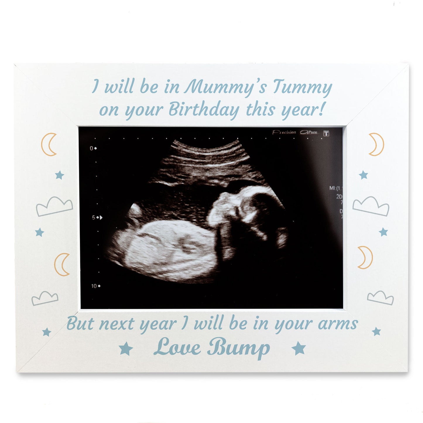 Birthday Gift For Daddy To Be Wooden Photo Frame From Bump Gifts