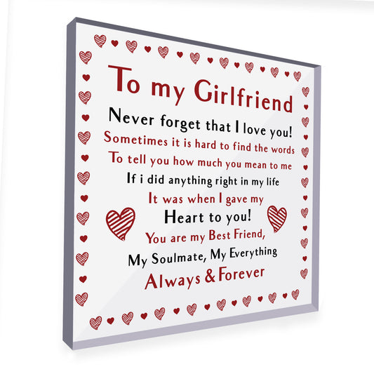 Anniversary Gift For Girlfriend Romantic Girlfriend Gifts