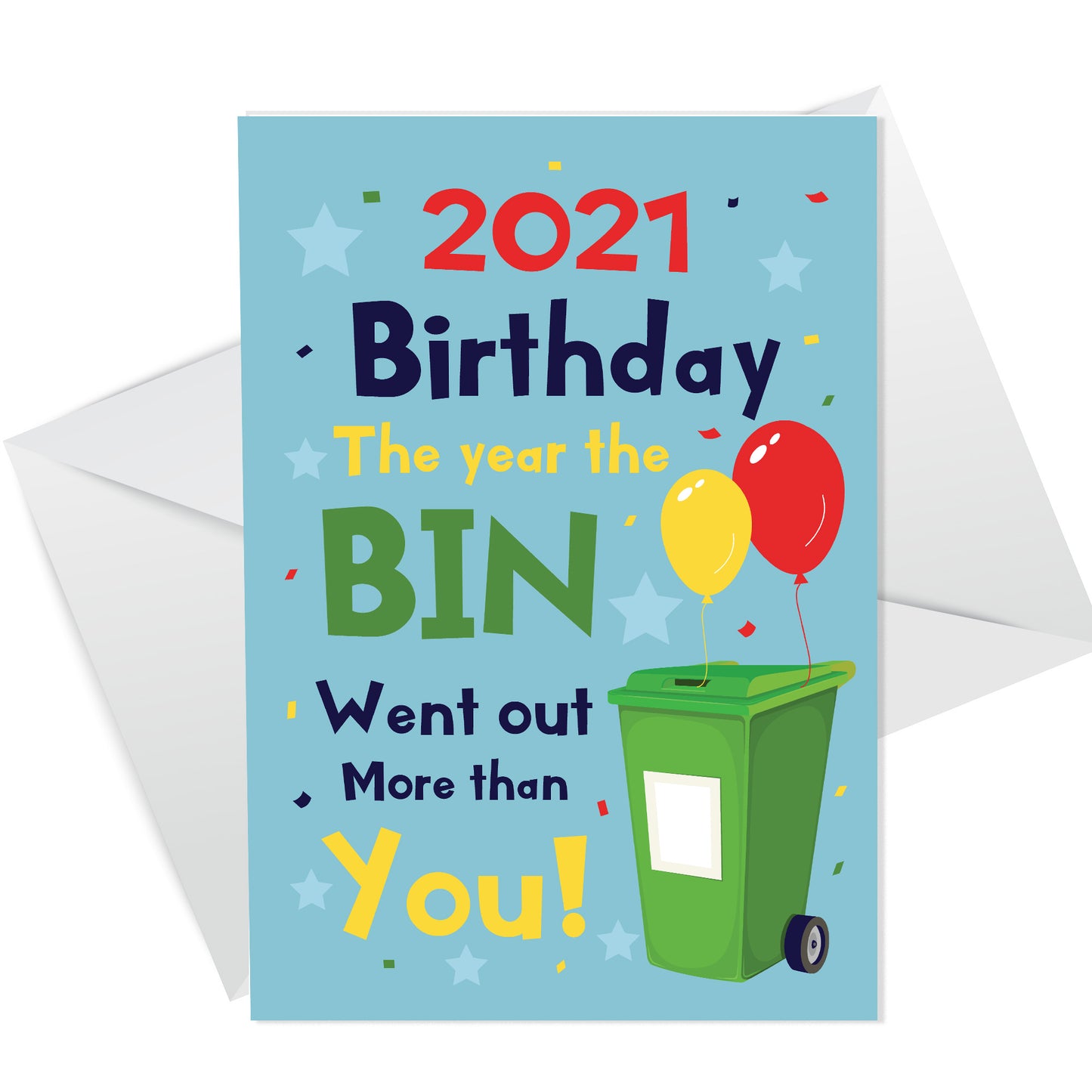 Funny Birthday Card For Men & Women Lockdown Design Novelty