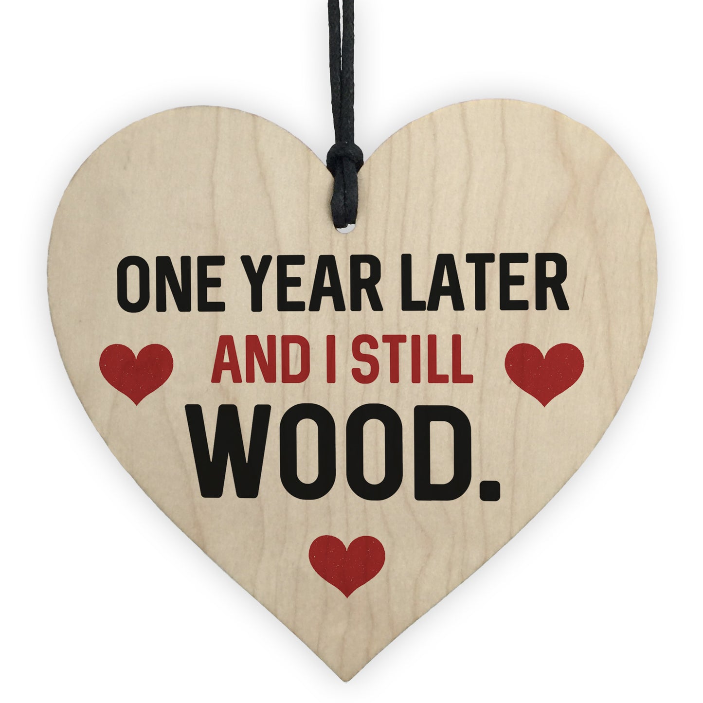 Funny 1st Anniversary Gift For Wife Husband Heart Gift For Him