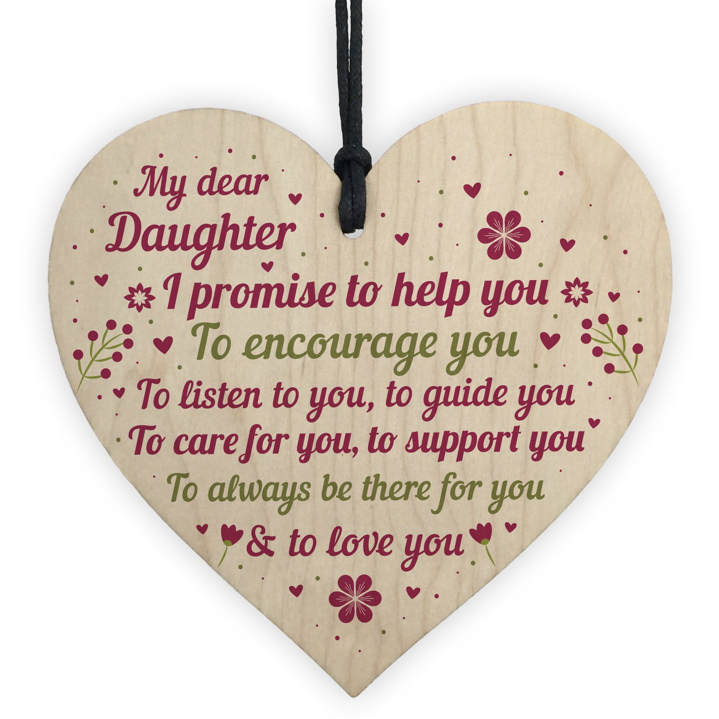 Daughter Daddy Gifts Mother And Daughter From Mum Wood Heart