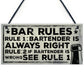 Always Right Bartender FUNNY Pub Landlord Alcohol Beer Gift