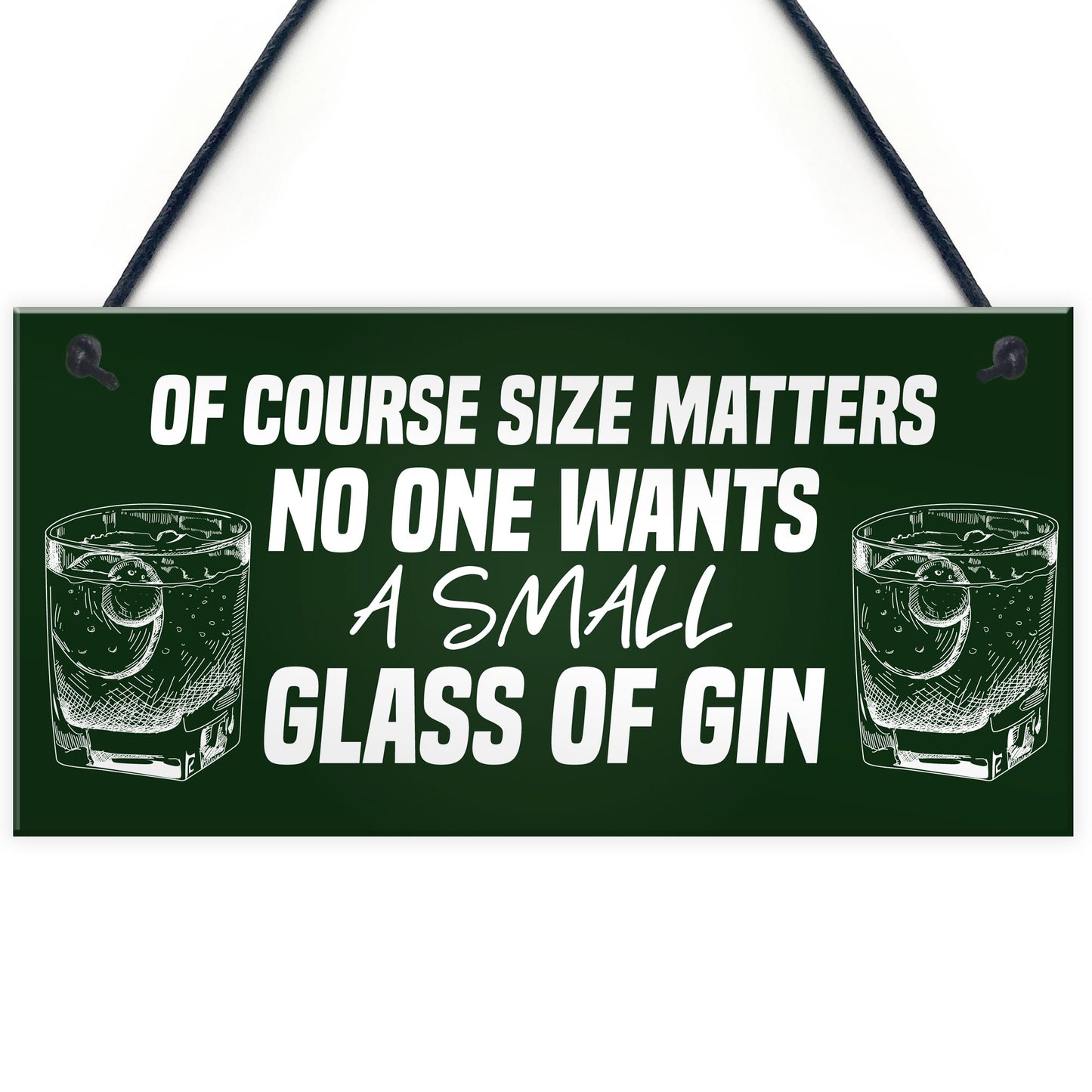 Funny Gin Sign Gifts For Her Novelty Home Bar Man Cave Alcohol