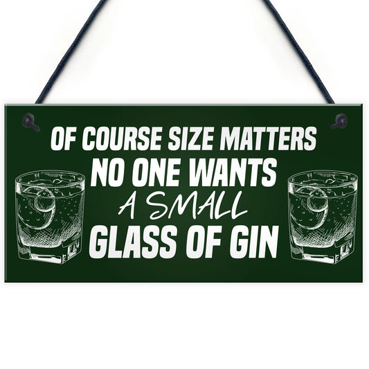 Funny Gin Sign Gifts For Her Novelty Home Bar Man Cave Alcohol