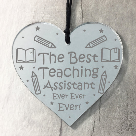 Best Teaching Assistant Ever Thank You Gift Leaving School Gift