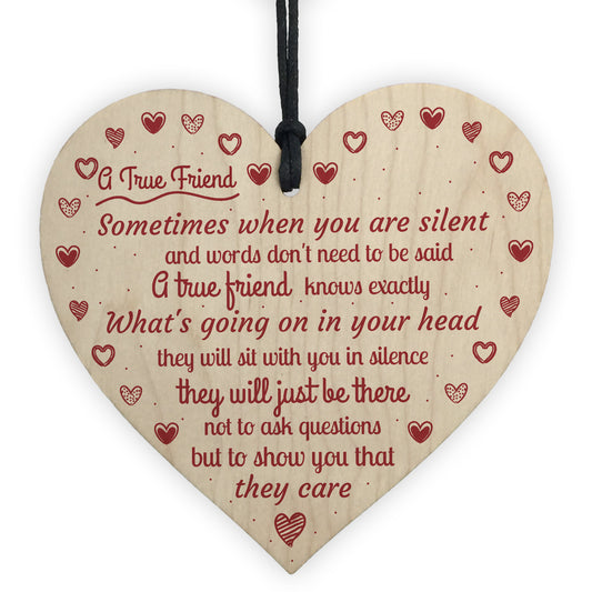 Best Friends True Friend Hanging Heart Friendship Love Birthday