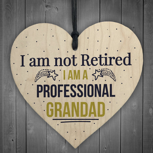 Funny Fathers Day Heart Dad Grandad Retirement Birthday Gifts