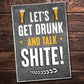 FUNNY Bar Sign Garden Signs Hanging Home Bar Sign Alcohol Gift