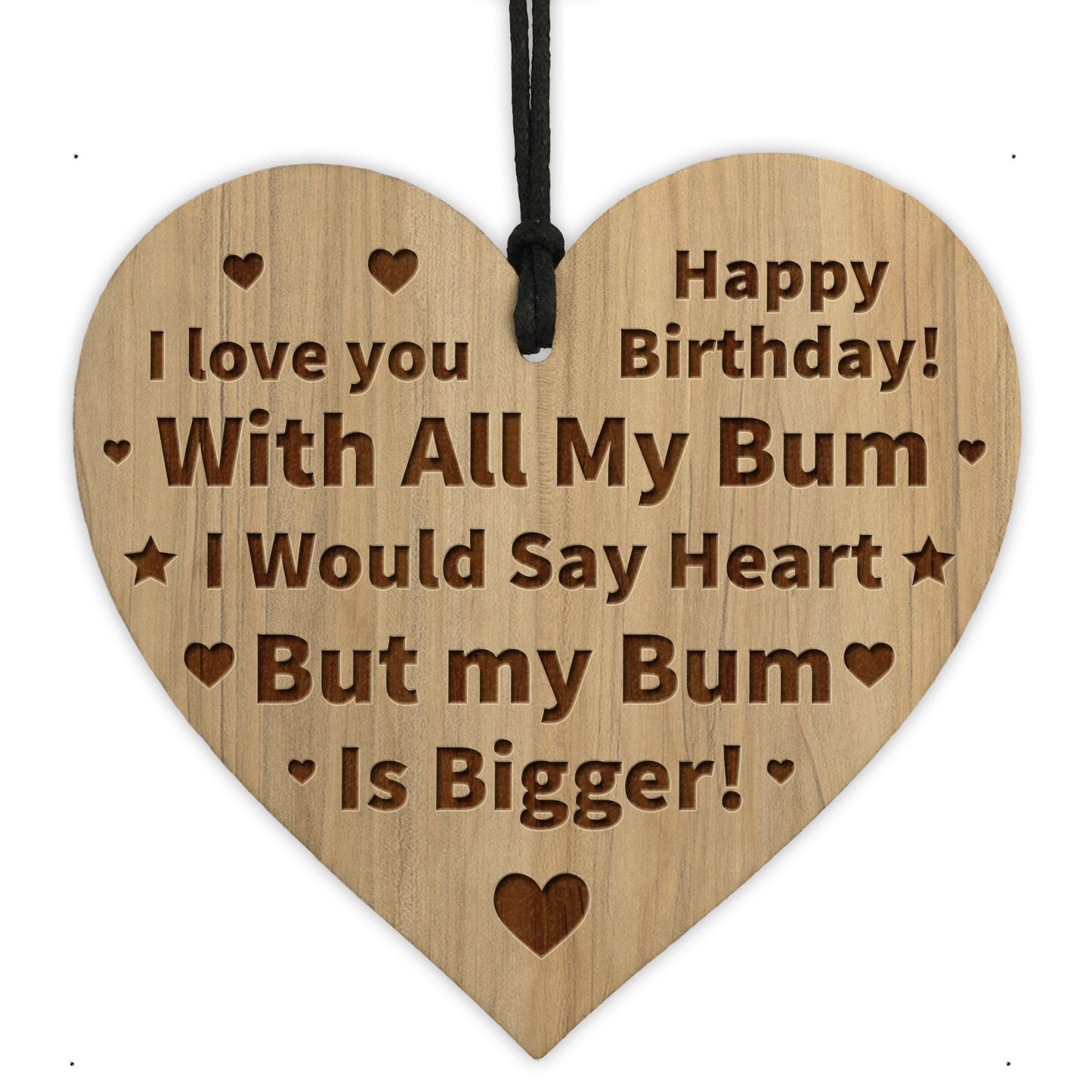 FUNNY Husband Wife Gifts Engraved Heart Birthday Gift For Him