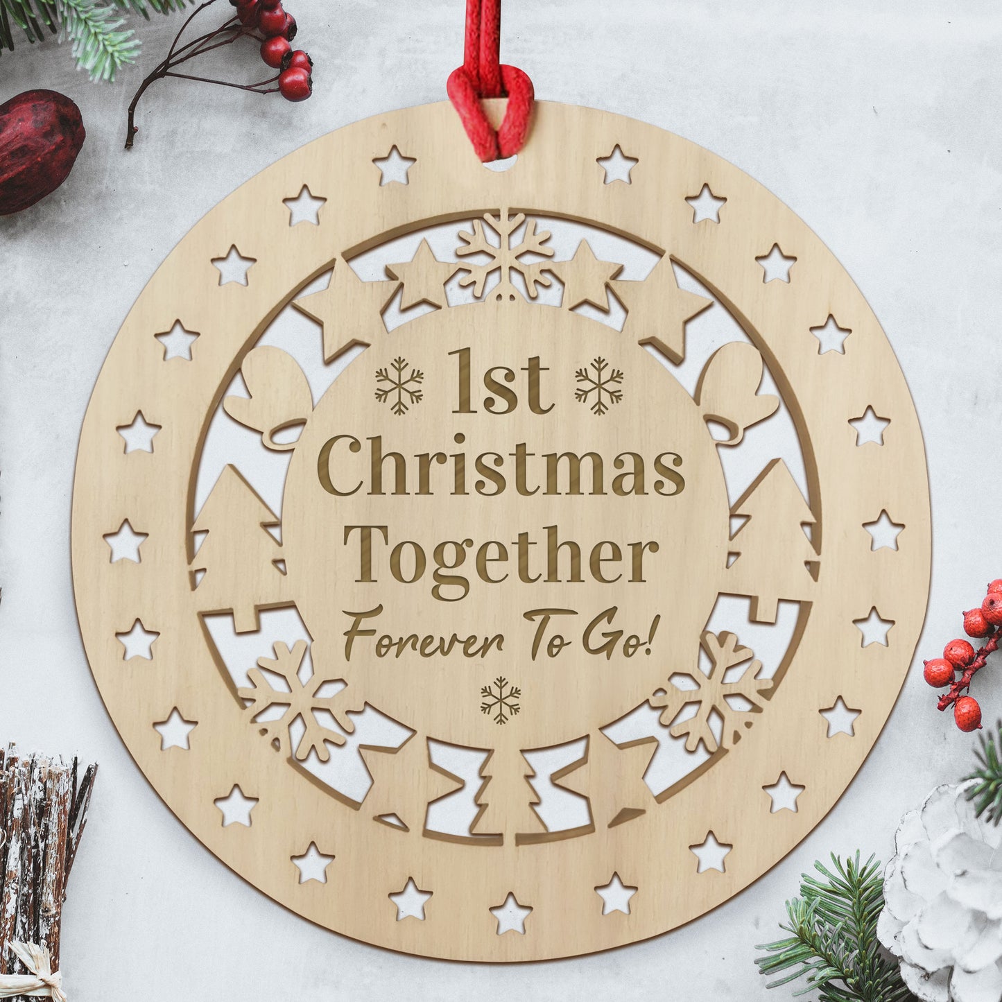 Christmas Decoration For Boyfriend Girlfriend 1st Christmas