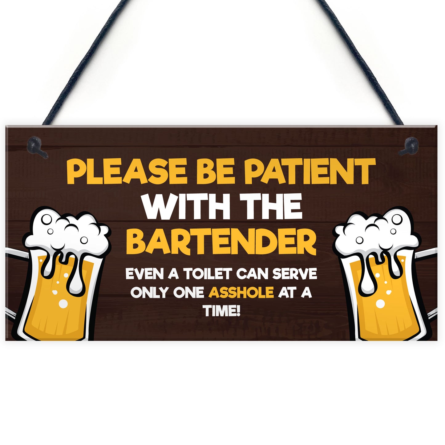 Funny Joke Humour Home Bar Sign For Garden Shed Man Cave