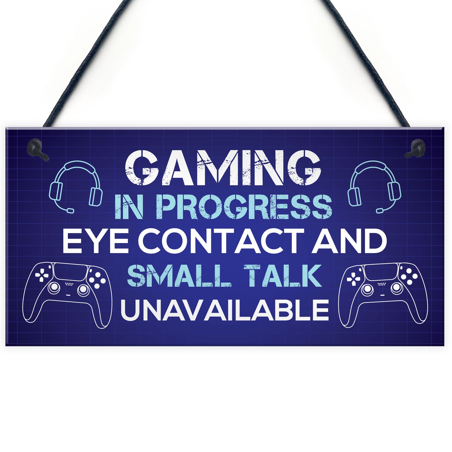 Games Room Sign For Boys Bedroom Gaming Accessories Gifts