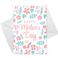 Mum Step Mum Nan Nanny Nana Grandma Mothers Day Card