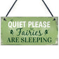 Quiet Please Novelty Hanging Plaque SummerHouse Sign Garden