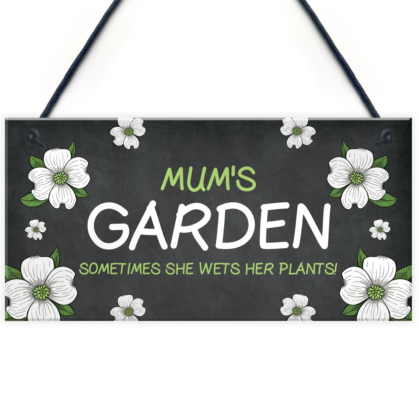 Personalised Garden Sign Mum Nan Nanny Gift Summerhouse Sign