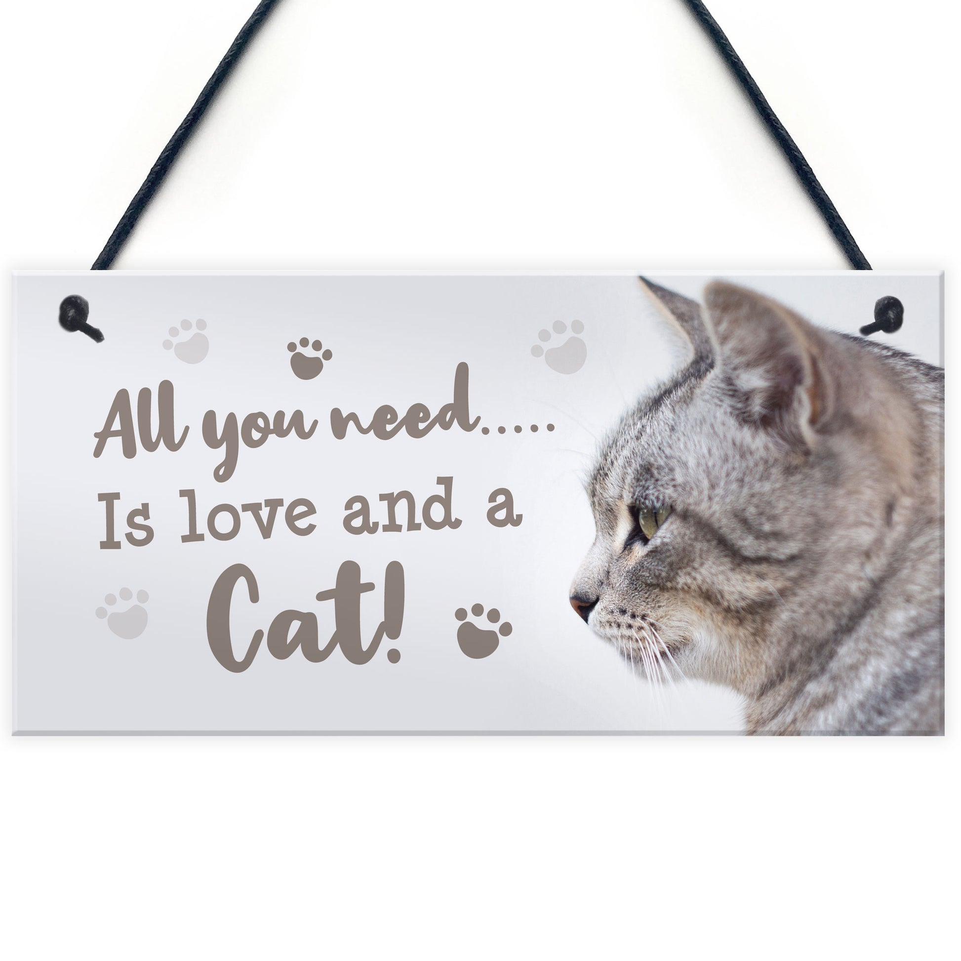 Home Is Where Cat Hair Sticks... Novelty Wooden Hanging Plaque Sign Cat Home Is Where Cat Hair Sticks... Novelty Wooden Hanging Plaque Sign Cat