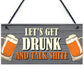 Novelty Bar Sign Garden Signs Home Bar Sign Alcohol Gift