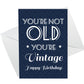 Funny Happy Birthday Card For Dad Grandad Novelty Humour Card