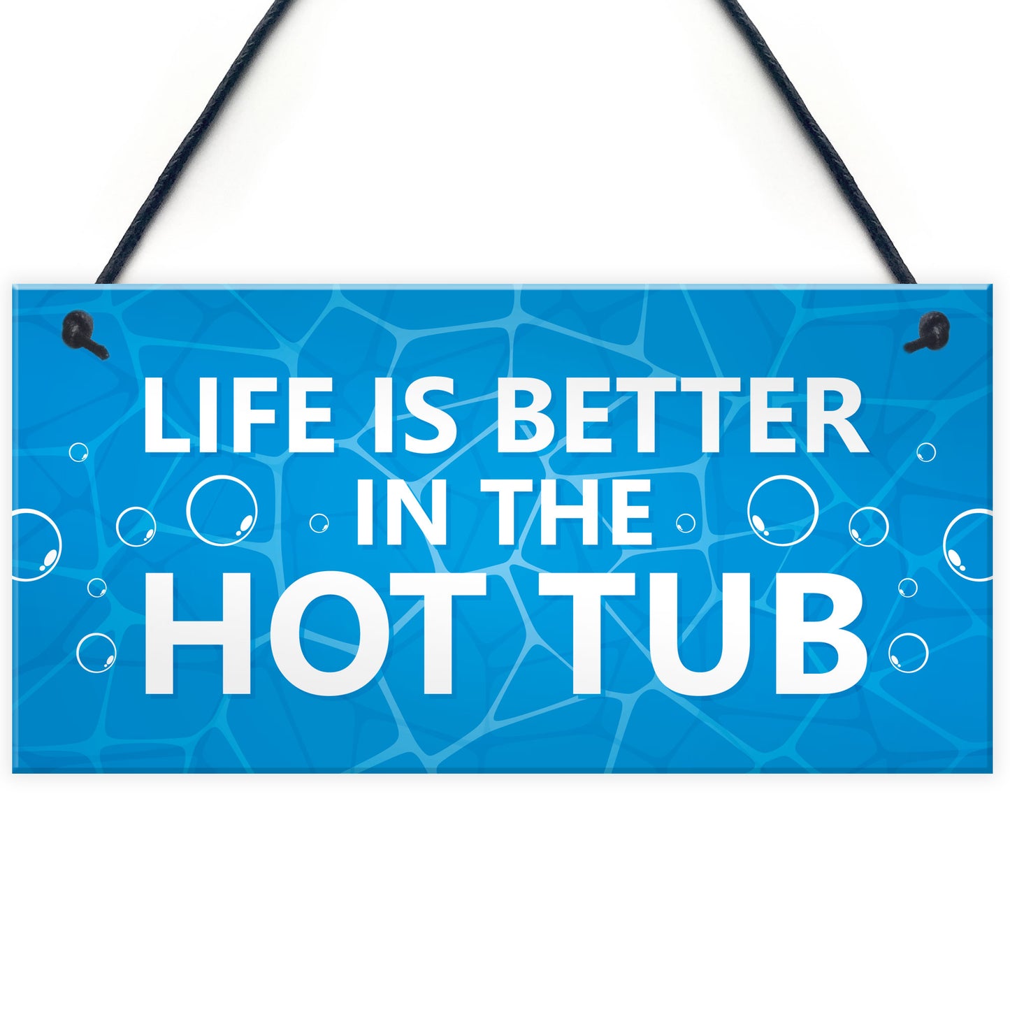 Hot Tub Novelty Plaque For Garden Hot Tub Garden Shed Novelty
