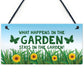 Funny Garden Signs And Plaques Hanging Summerhouse Sign
