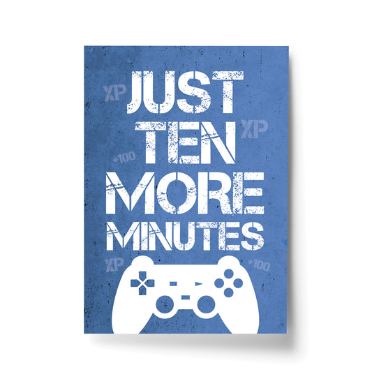 Novelty Gamer Gifts Gaming Print Blue Gaming Sign Son Gifts