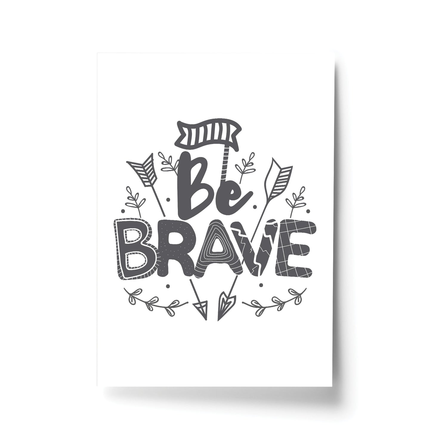 Nursery Wall Prints Grey Bedroom Decor Accessories Boy Girl Gift