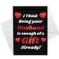 Funny Anniversary Birthday Card For Wife Girlfriend A6 Card Joke