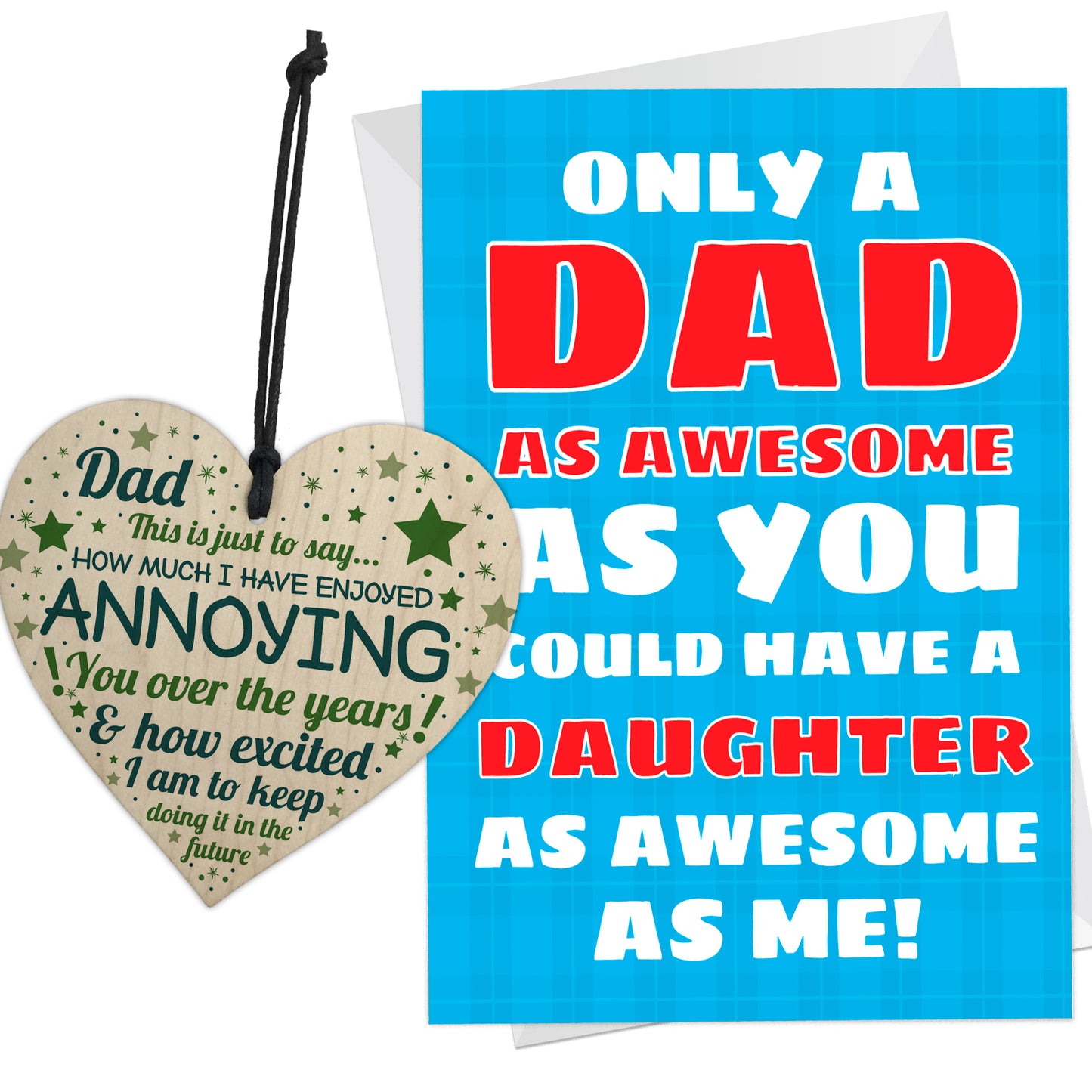 Funny Birthday Card For Dad Card Heart Dad Gifts From Daughter