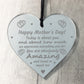 Mothers Day Gift For Mum Engraved Heart Special Mum Quote