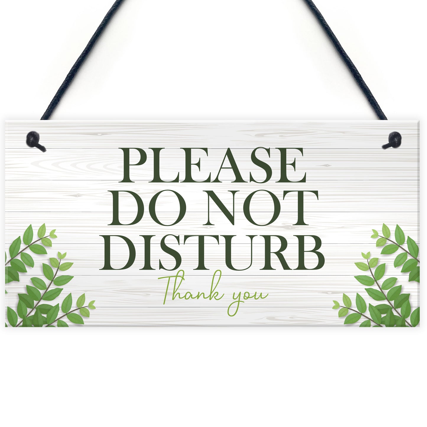 Do Not Disturb Hanging Door Sign Hotel Guest House Housekeeping