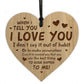 Boyfriend Gifts Girlfriend Gifts Engraved Heart Husband Wife