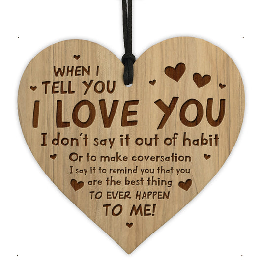 Boyfriend Gifts Girlfriend Gifts Engraved Heart Husband Wife