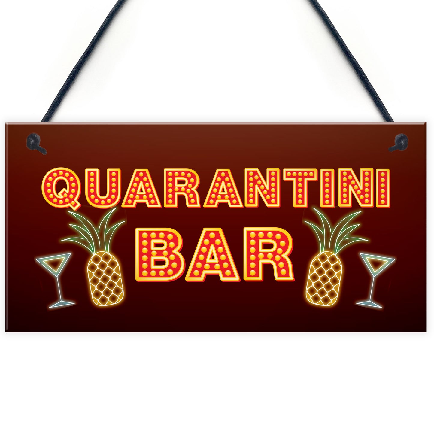 Funny Bar Signs Quarantine Corona Home Bar Decor Signs Novelty