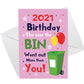 Funny A6 Birthday Card For Mum Dad Auntie Cheeky Lockdown