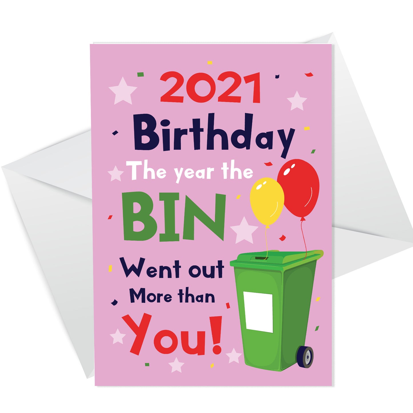 Funny A6 Birthday Card For Mum Dad Auntie Cheeky Lockdown
