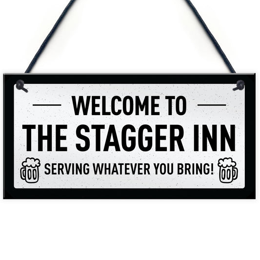 Funny HOME BAR Sign PERSONALISED Any Name Man Cave Pub