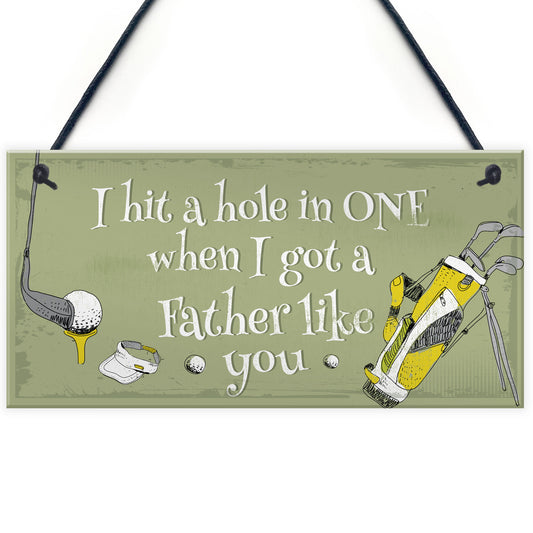 Best Dad Golf Lovers Father Day Birthday Novelty Christmas Gift