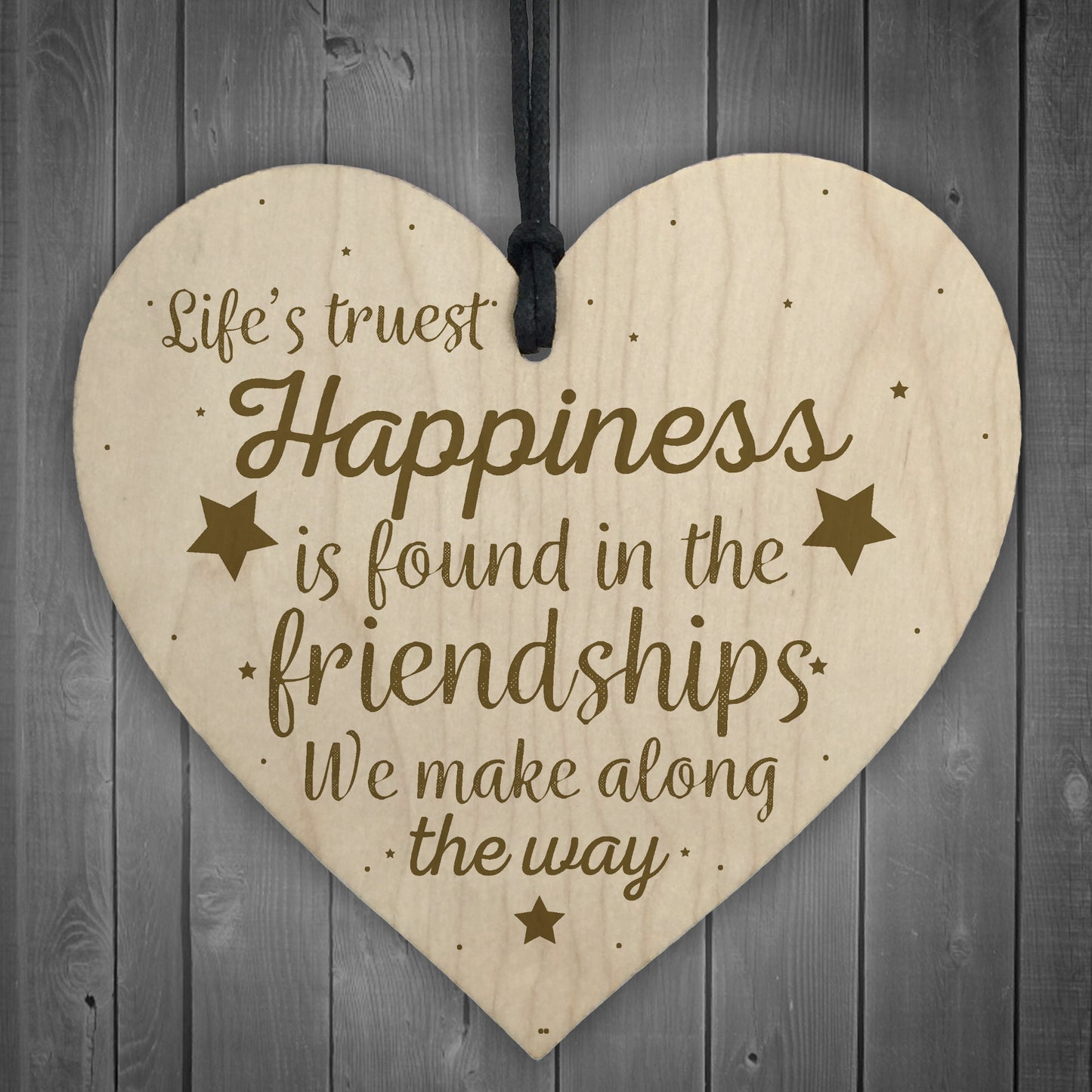 Best Friend Friendship Gift Heart Plaque Birthday Thank You Mum