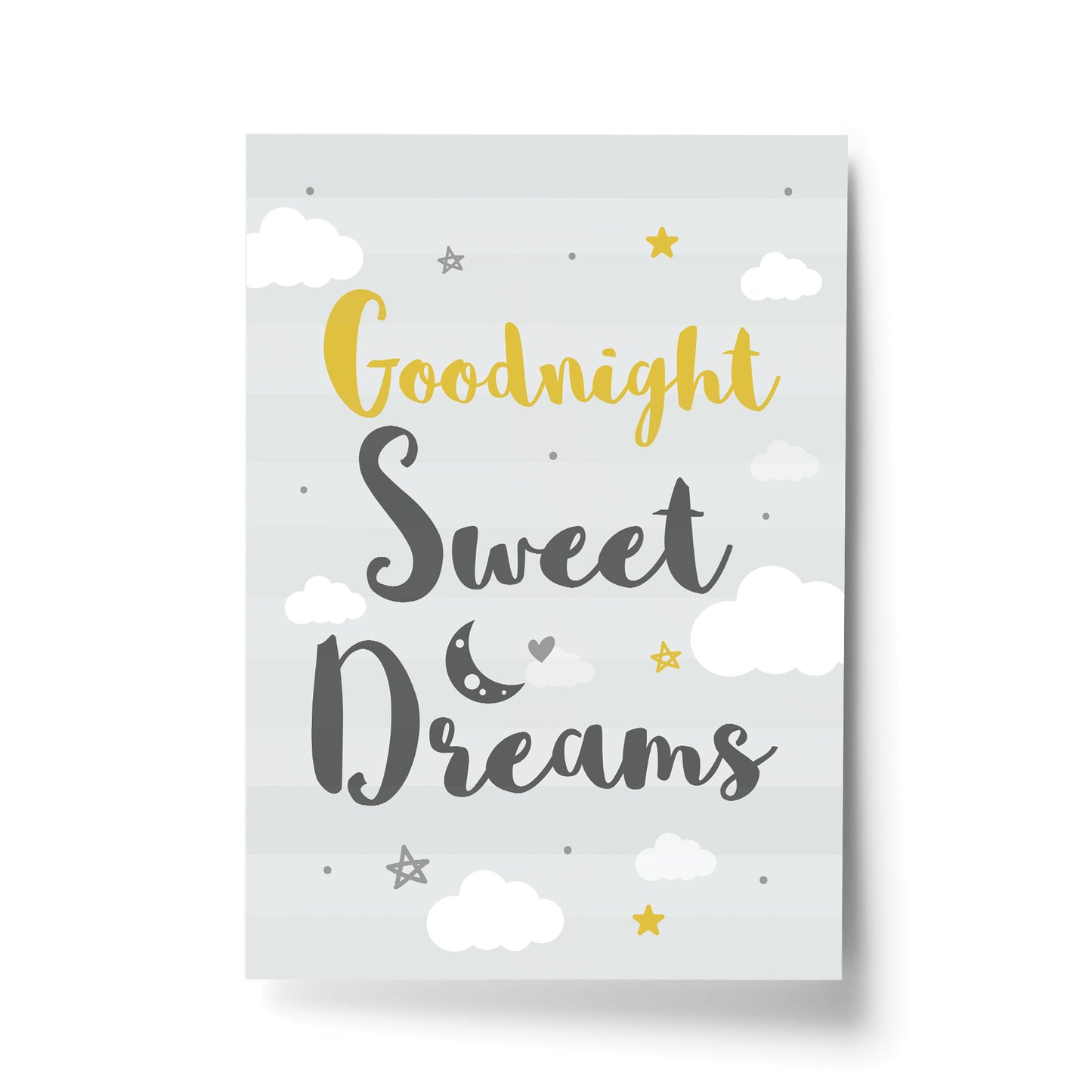 Grey Nursery Prints For Baby Room / Nursery Wall Art Pictures