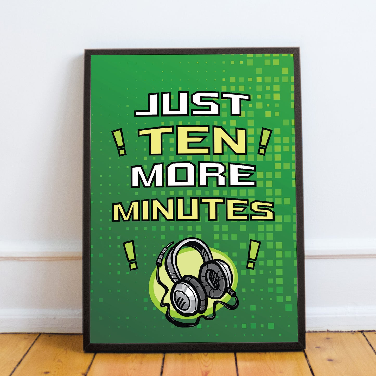 Framed Gaming Prints For Boys Bedroom Games Room Gamer Gifts