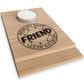 Worlds Best Friend Candle Gift Set Tea Light Holder