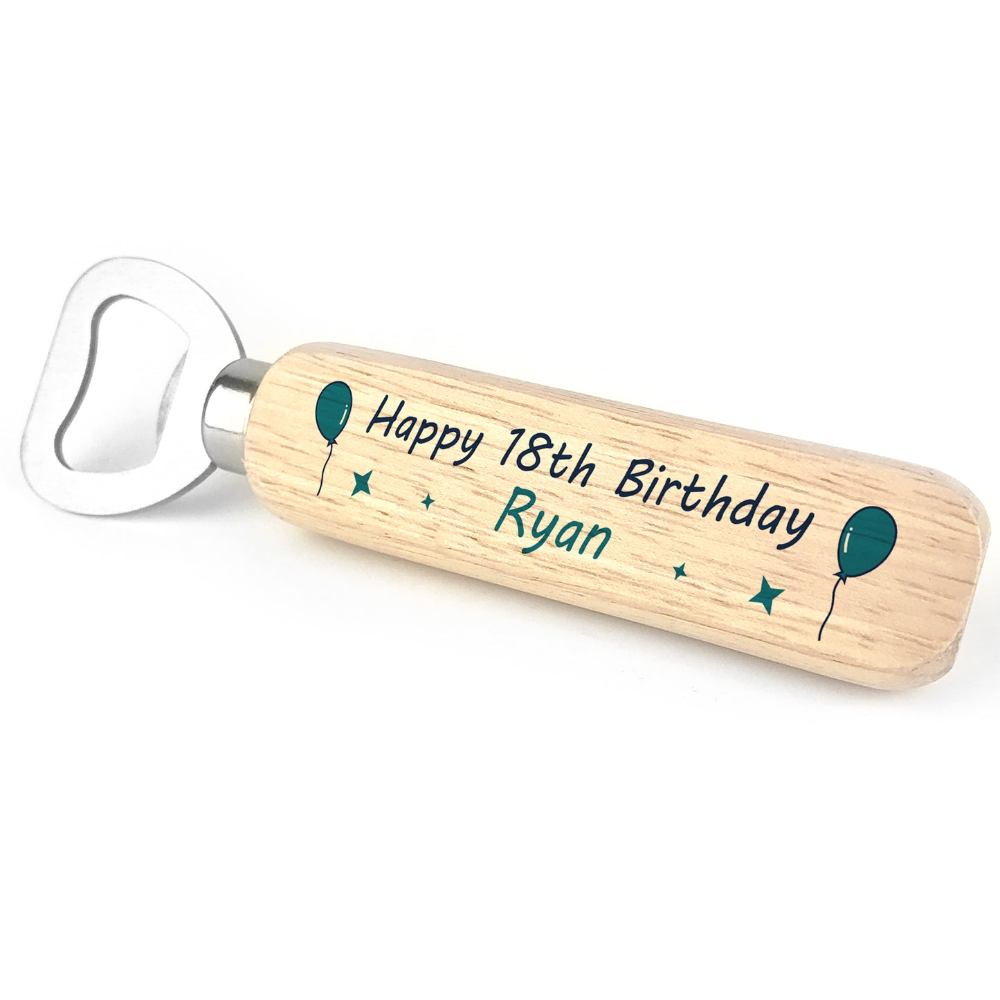 Happy Birthday Gift Personalised Bottle Opener Mum Dad Brother