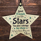 BEST FRIEND Birthday Christmas Keepsake Gift Wood Star Thank You