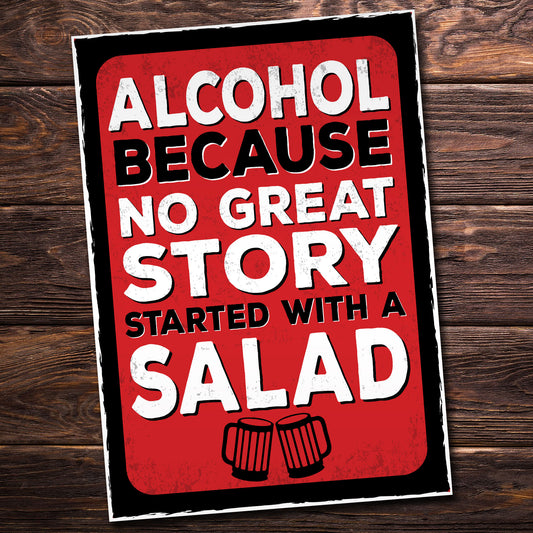 Novelty Home Bar Sign Funny Sign For Garden Bar Shed Man Cave