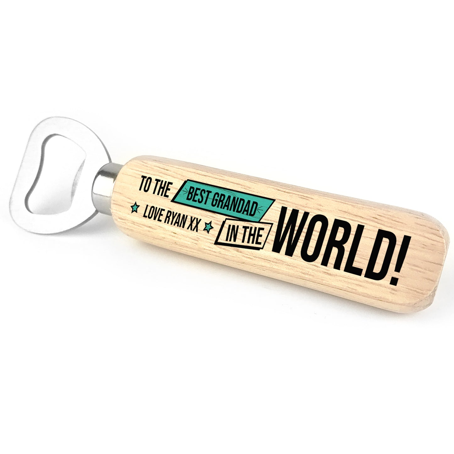 Personalised Gift For Grandad Bottle Opener Gift Fathers Day