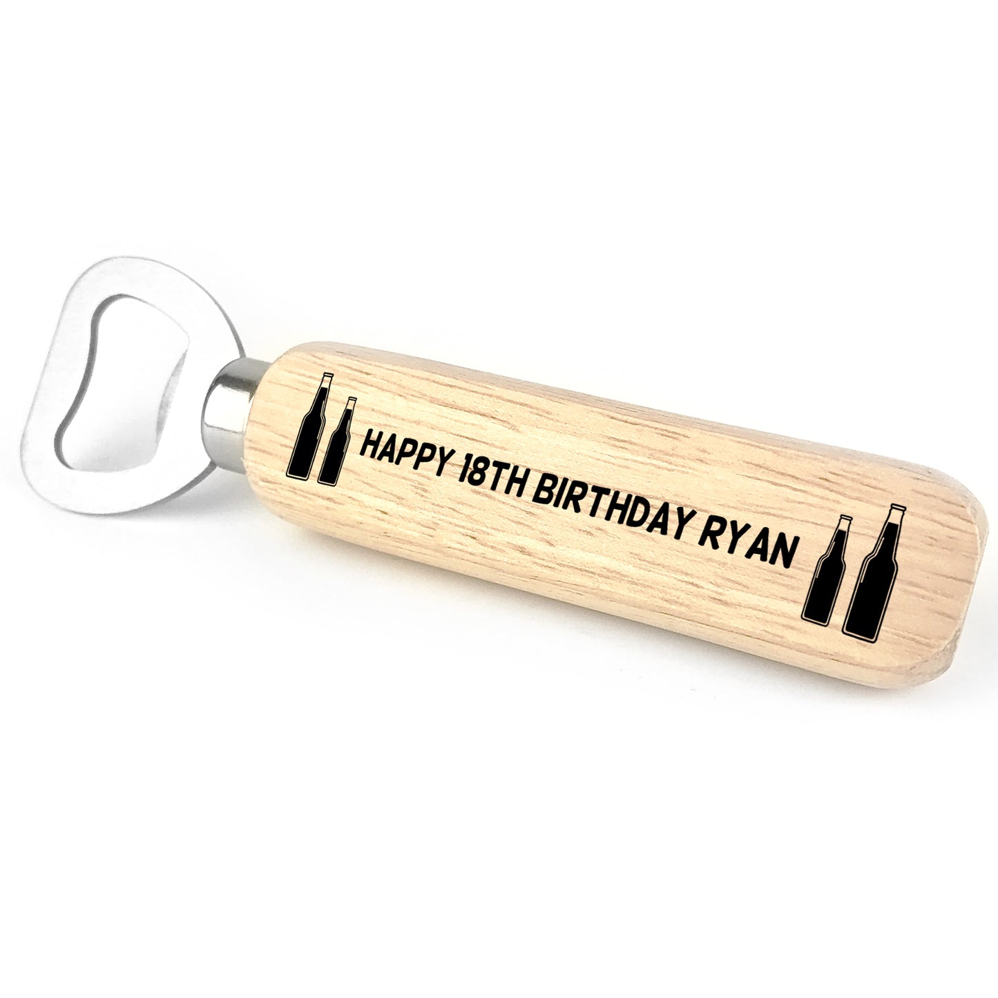 Novelty Birthday Gift For Men Birthday Wood Bottle Opener