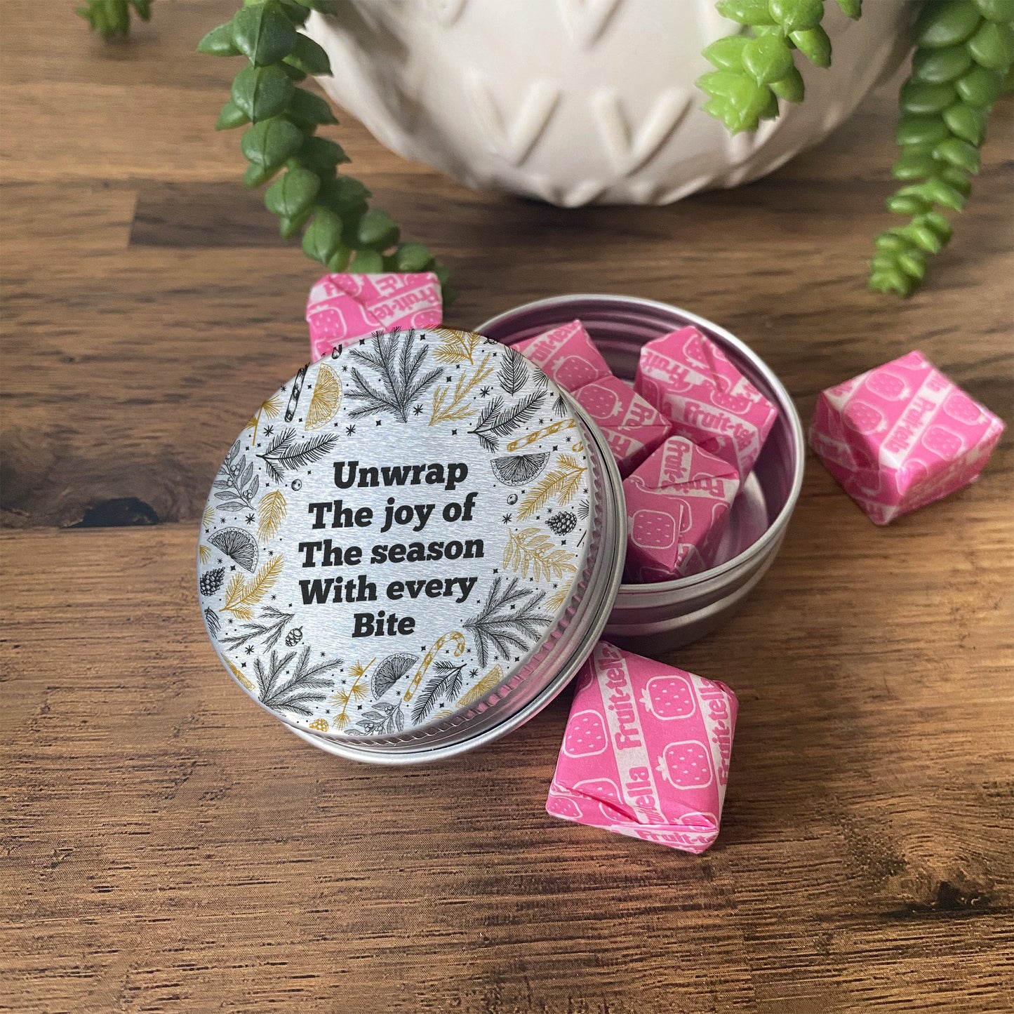 Christmas Sweet Tin Stocking Filler Gift For Son Daughter