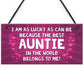 Auntie Gift Cute Gift For Auntie From Daughter Son Gift For Her