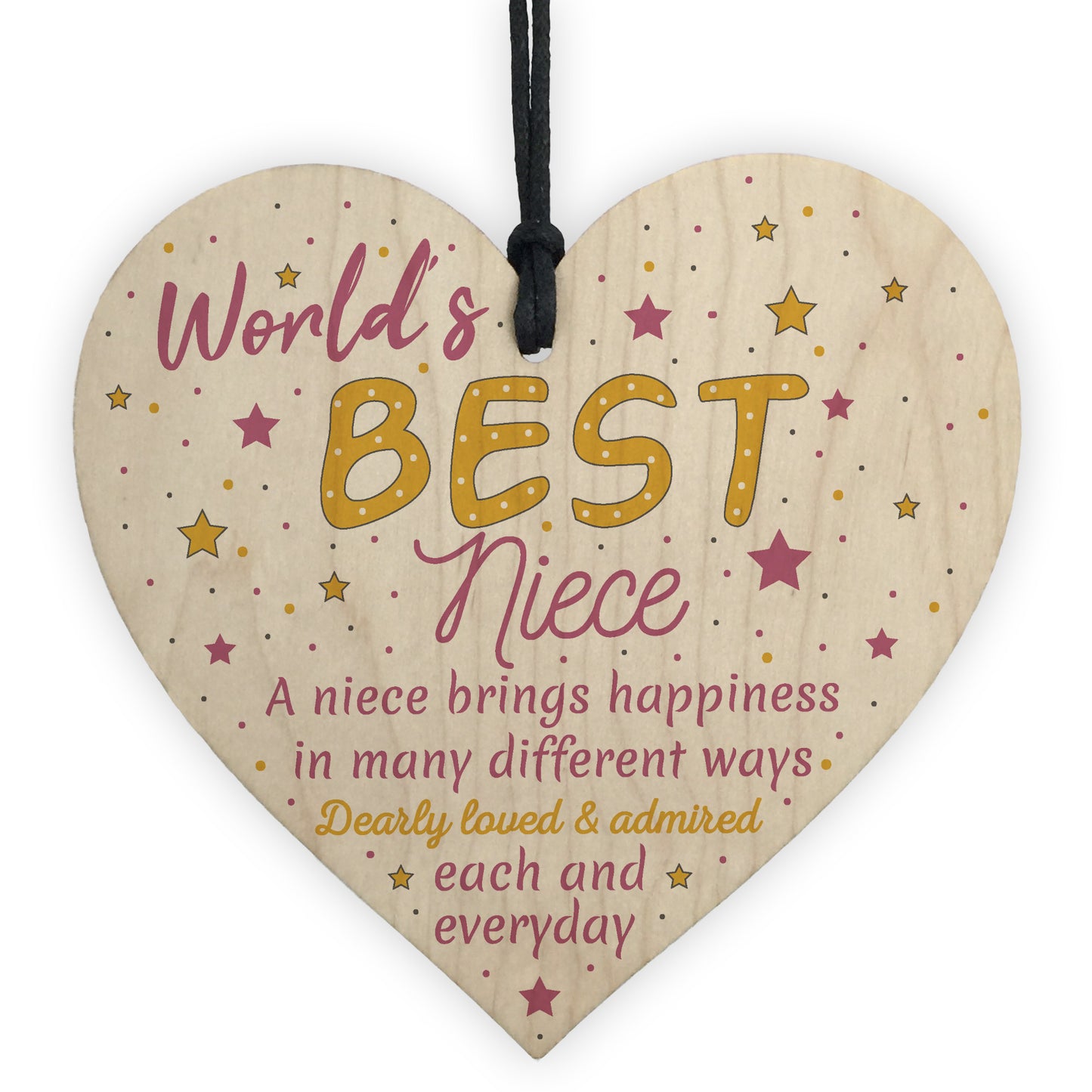 Best Niece Birthday Christening Christmas Gift Auntie Uncle Gift